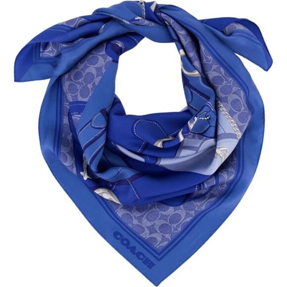 Women's Tabby Printed Silk Square